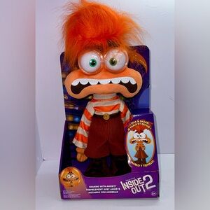 Just Play 45514 Disney and Pixar Inside Out 2 Shaking with Anxiety Feature Plush